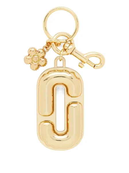 Geantă Marc Jacobs cu model floral auriu