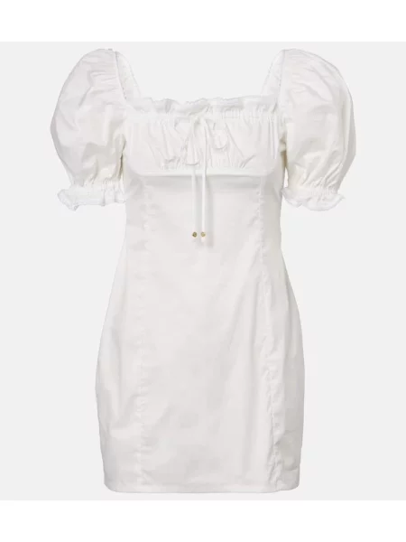 Rochie Bananhot din dantelă alb