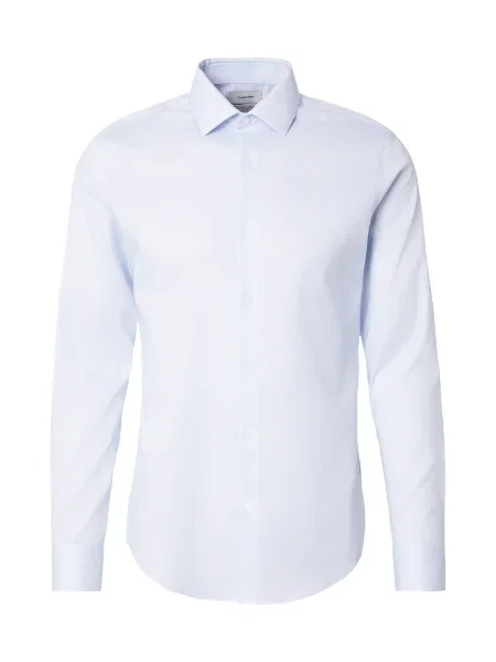 Calvin Klein Košulja svijetloplava bijela