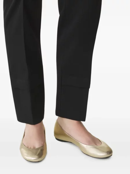 Balerini Lanvin din piele galben