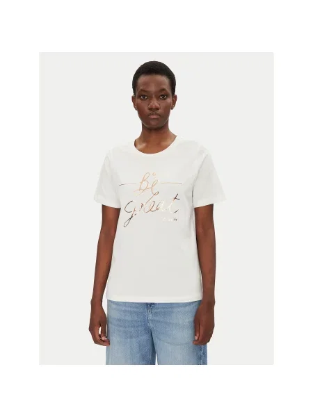 Fransa T-Shirt Regular Fit λευκό