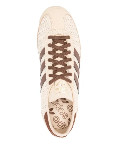 Tricou Adidas cu dungi cu imagine din jerseu verde