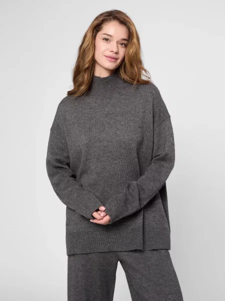 Светр PRPY шерсть/нейлон сірий