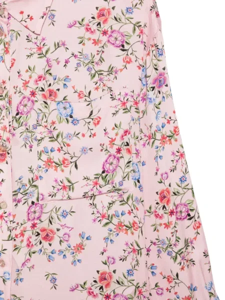 Cămașă Liu Jo cu model floral roz