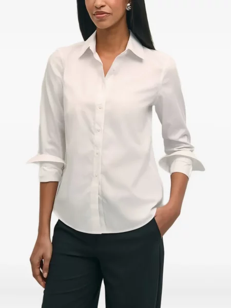Cămașă Brooks Brothers lungă alb