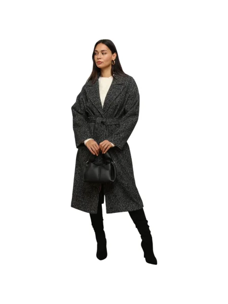 Palton La Modeuse gri