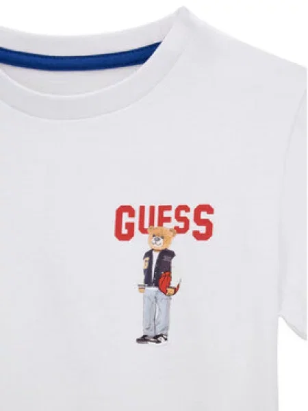 Dětské tričko Guess bílé
