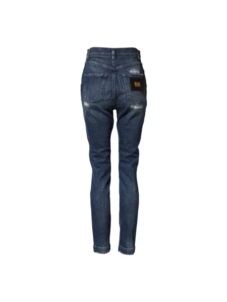 Jeansy Dolce And Gabbana niebieskie