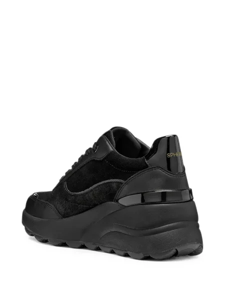 Sneakerși Geox chunky negru