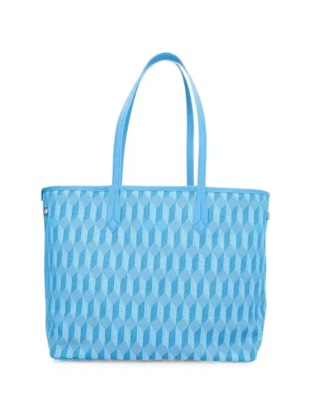 Geantă shopper Au Départ din jacard albastru