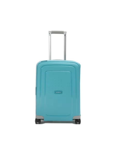 Cestovní kufr Samsonite S'cure Spinner 34 l aqua blue modrý