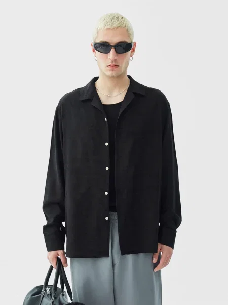 VAMOS CLO Košile černá