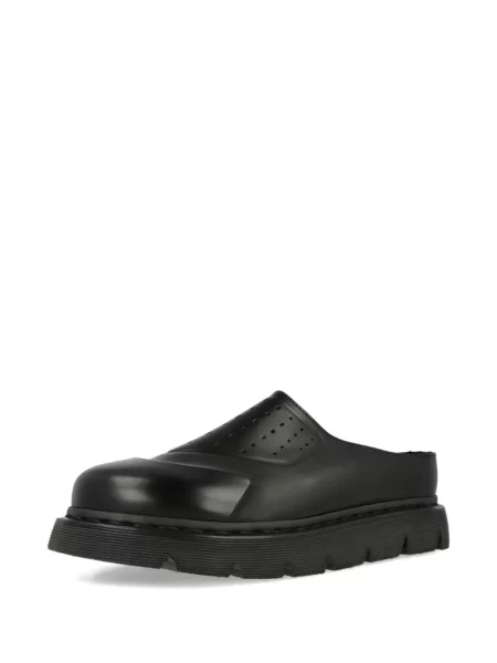 Papuci de casă Dr. Martens din piele negru