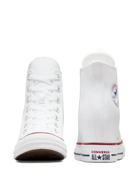 Decupat hanorac cu fermoar Converse clasic cu tepi albastru