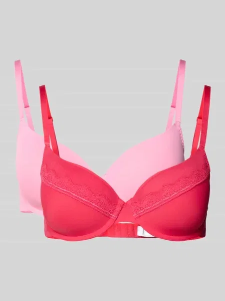 Biustonosz z regulowanymi ramiączkami w zestaw 2 szt. model JANA' Dorina