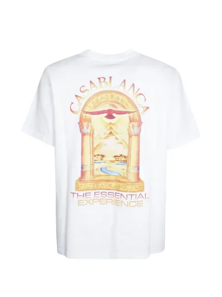 Tricou Casablanca cu imagine alb