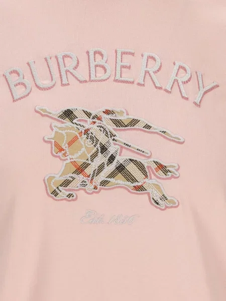 Tricou Burberry în carouri roz