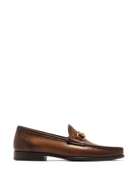 Pantofi loafer Magnanni din piele maro