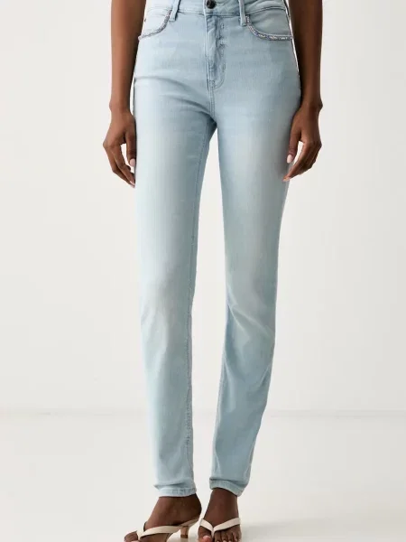 Guess blugi skinny pentru femei albastru