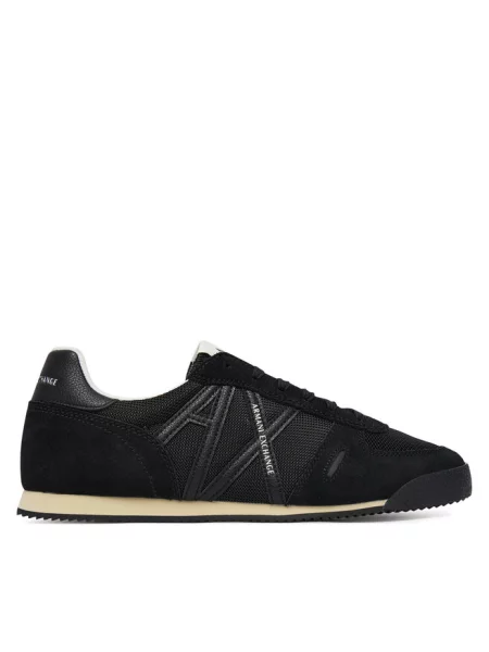 Sneakersy Armani Exchange czarne