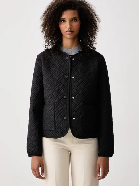 Tommy Hilfiger jachetă pentru femei negru