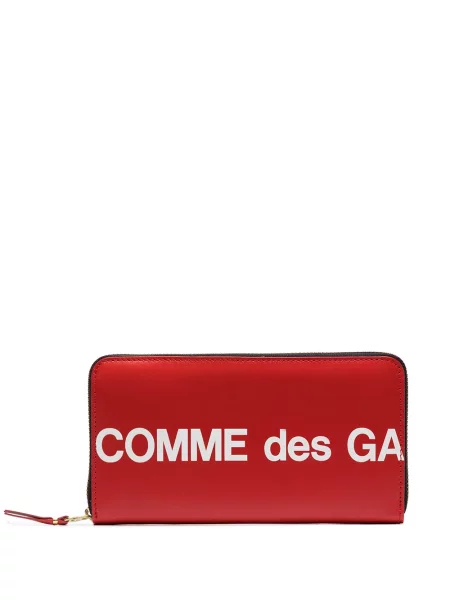 Portofel Comme Des Garçons Wallet cu imagine roșu