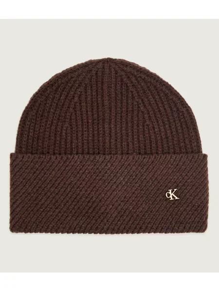 Calvin Klein De lână căciulă maro