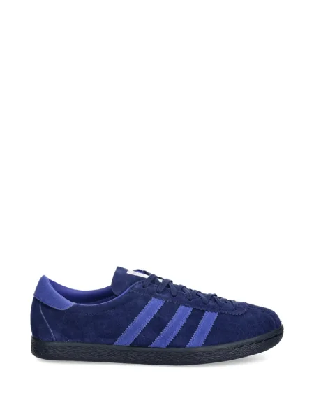 Pantaloni Adidas de catifea cord cu imagine roșu
