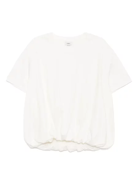 Krótki top Goen.j biały