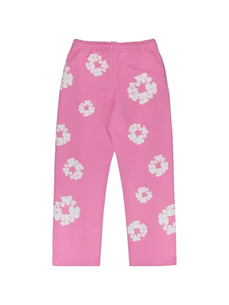 Pantaloni Denim Tears alergare roz