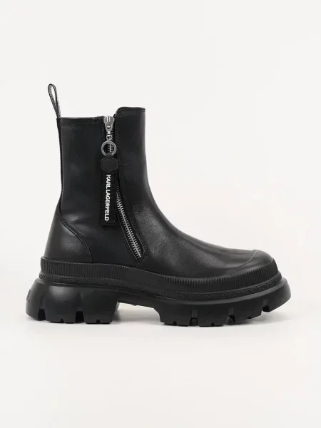 KARL LAGERFELD Botine negru