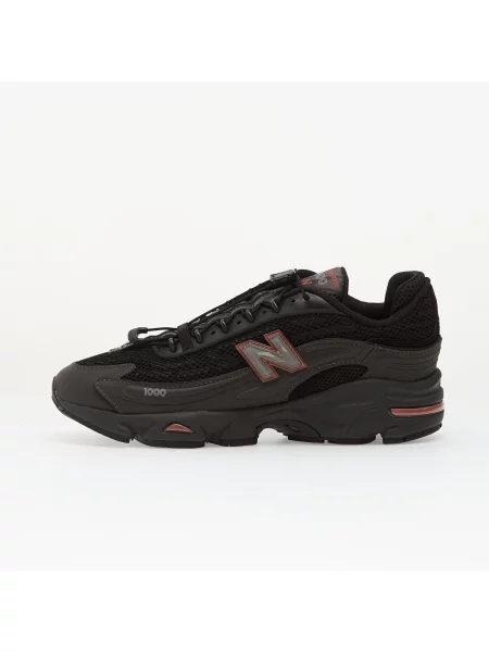 Trampki New Balance Black Metallic/ Red Rock EUR 40 czarne