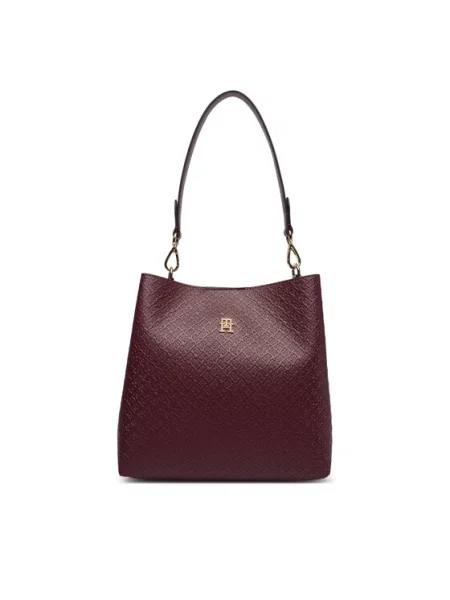 Geanta crossbody Tommy Hilfiger roșu