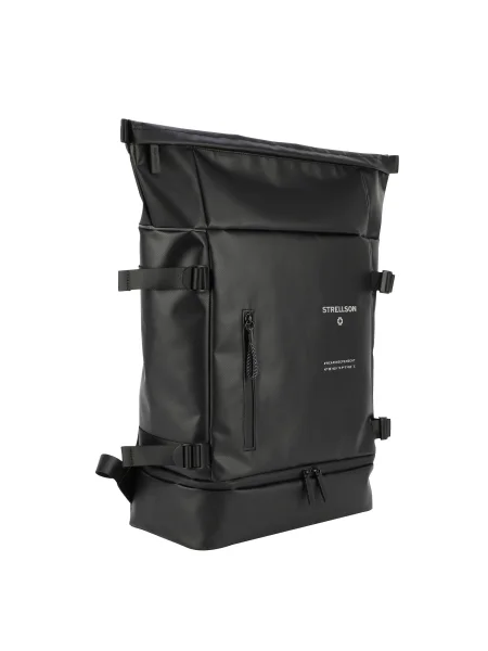 STRELLSON Rucsac Stockwell Sebastian negru alb