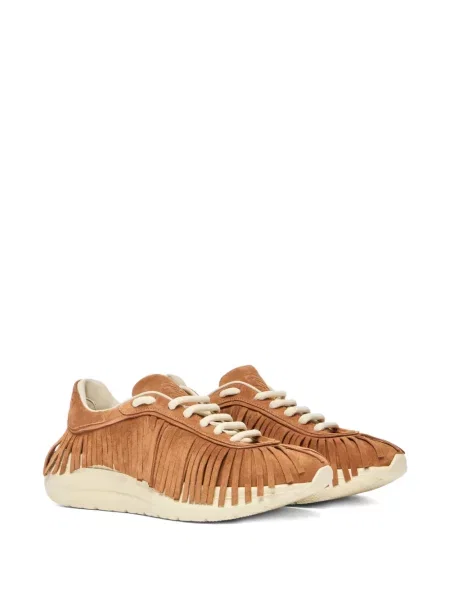 Sneakerși Casadei cu franjuri maro