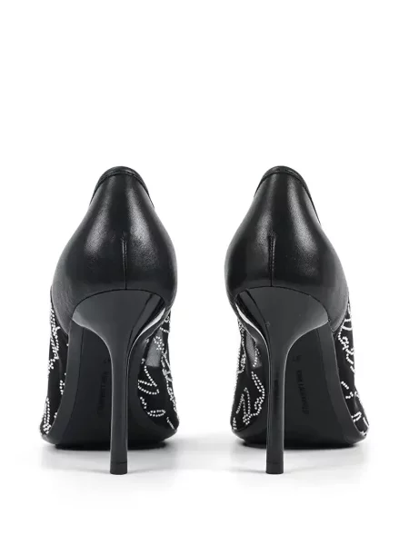 Pantofi cu toc Karl Lagerfeld negru