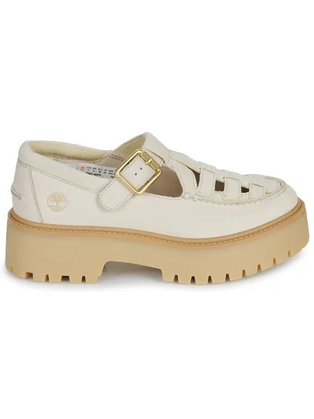 Pantofi Timberland streetstyle cu strasuri bej