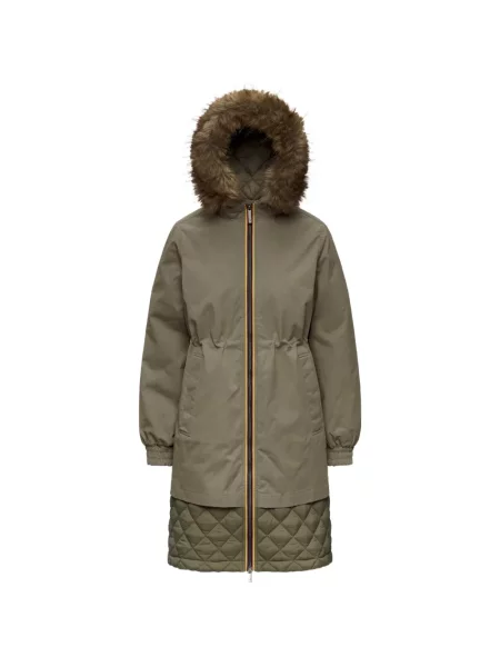 Geacă parka K-way verde