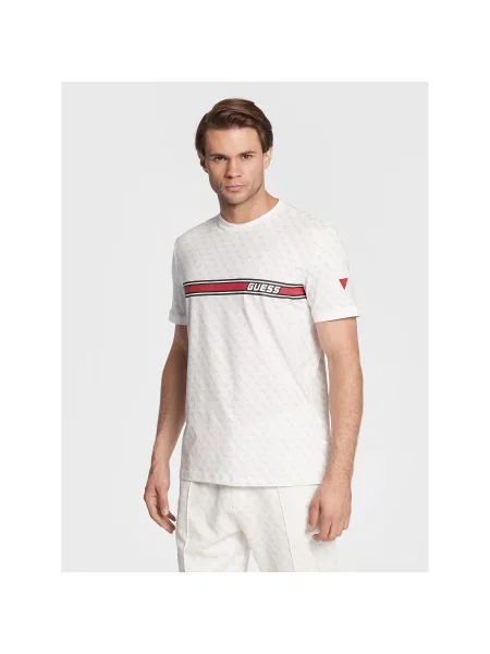 Guess T-shirt Jamey Regular Fit bijela