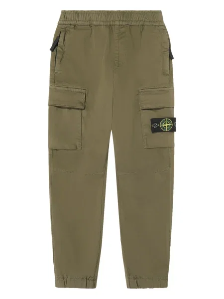 Spodnie dziecięce Stone Island zielone