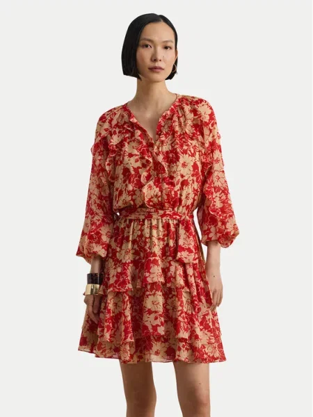 LAUREN RALPH LAUREN Nyári ruha piros