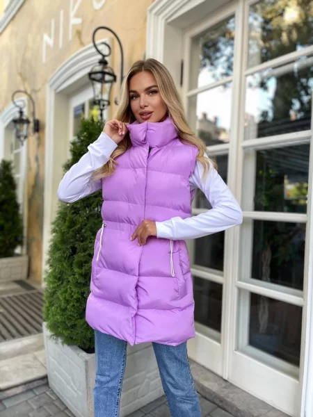 Жилет Uaclothes фиолетовый