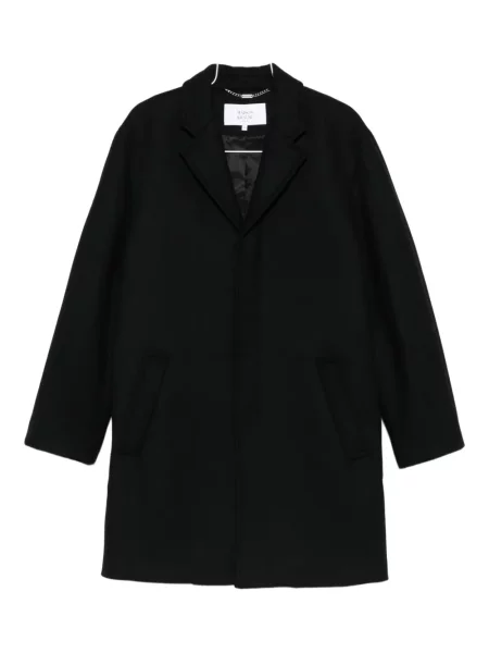 Palton Maison Kitsune cu rever negru