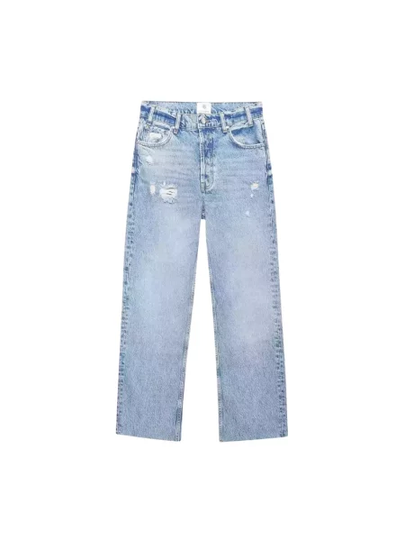 Proste jeansy Anine Bing niebieskie