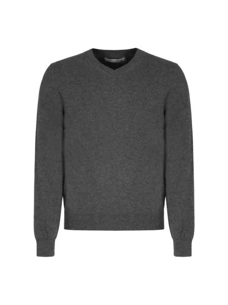 Sweter Comme Des Garcons żakardowy szary