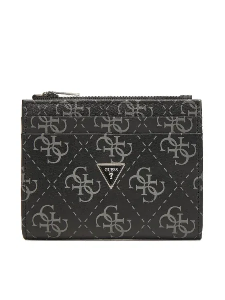 Кожен портфейл Guess MILANO мъжки SMMALO черно