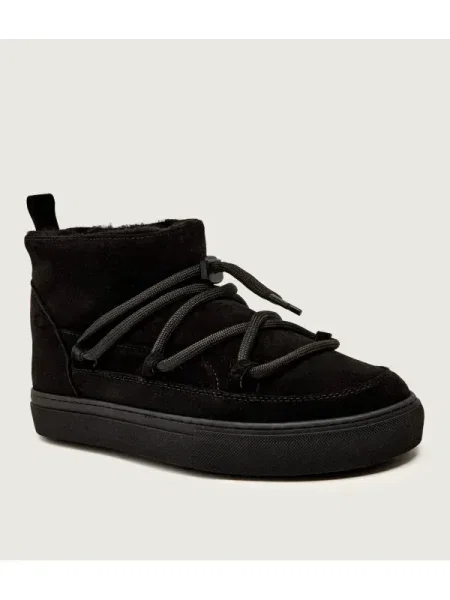 Inuikii cizme de zăpadă din piele întoarsă Classic Low negru