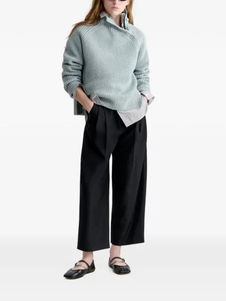 Pulover Maison Kitsune albastru