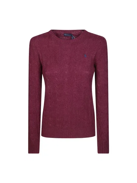 Sweter Ralph Lauren z kamieniami niebieski