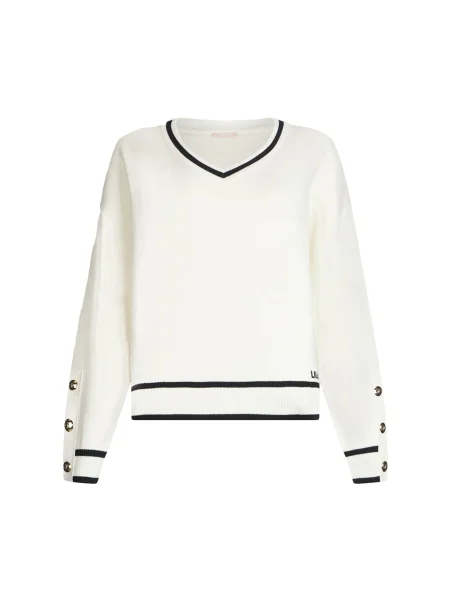 Liu Jo Pulover črna bela